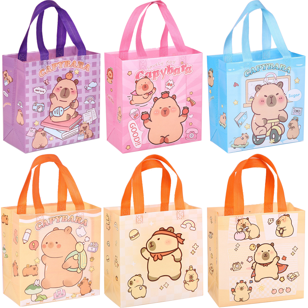 Food Snacks Party - 10Pcs New Capybara Gift Bag Candy