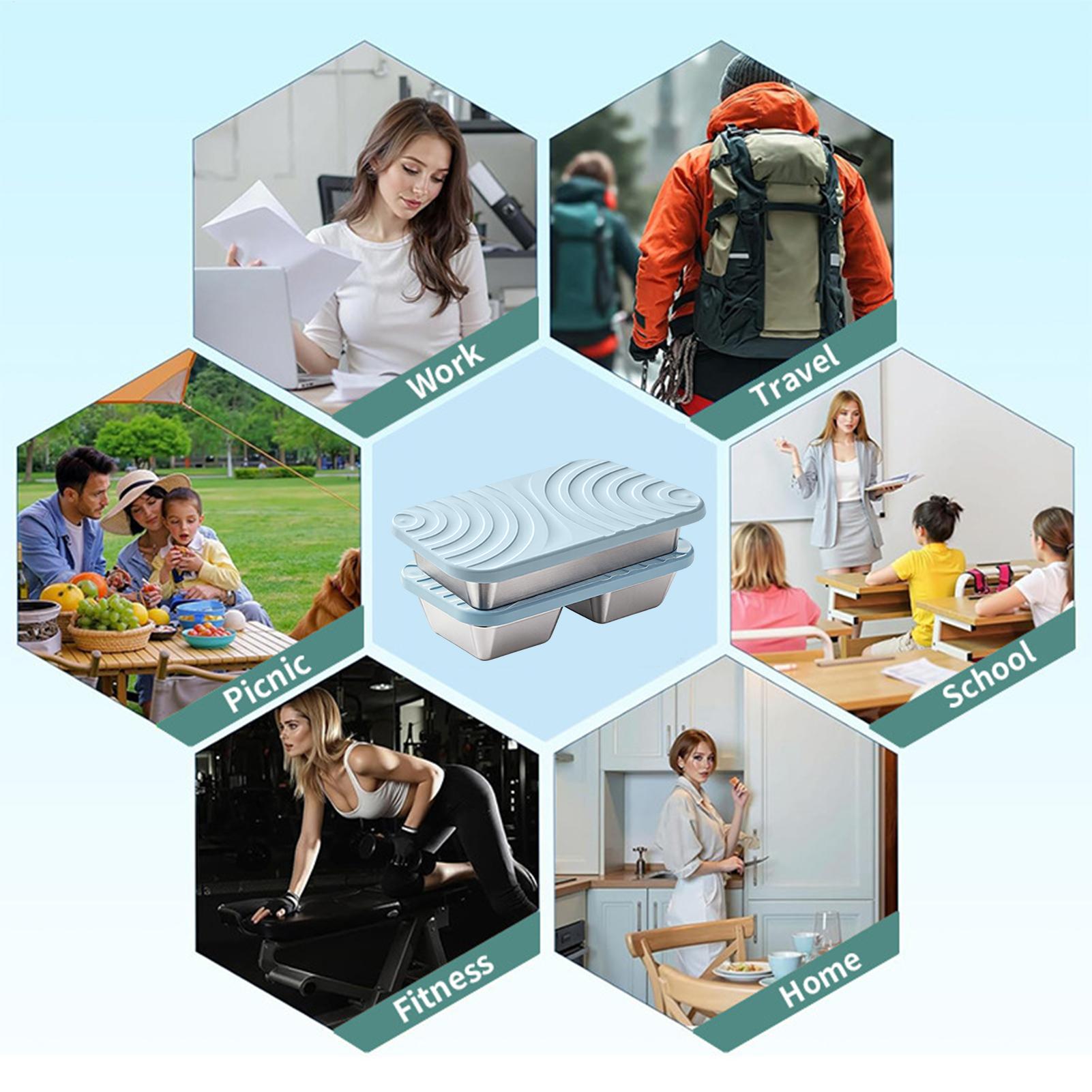 Stainless Steel Snack Containe - مراجعة Food Snacks For School وسعره