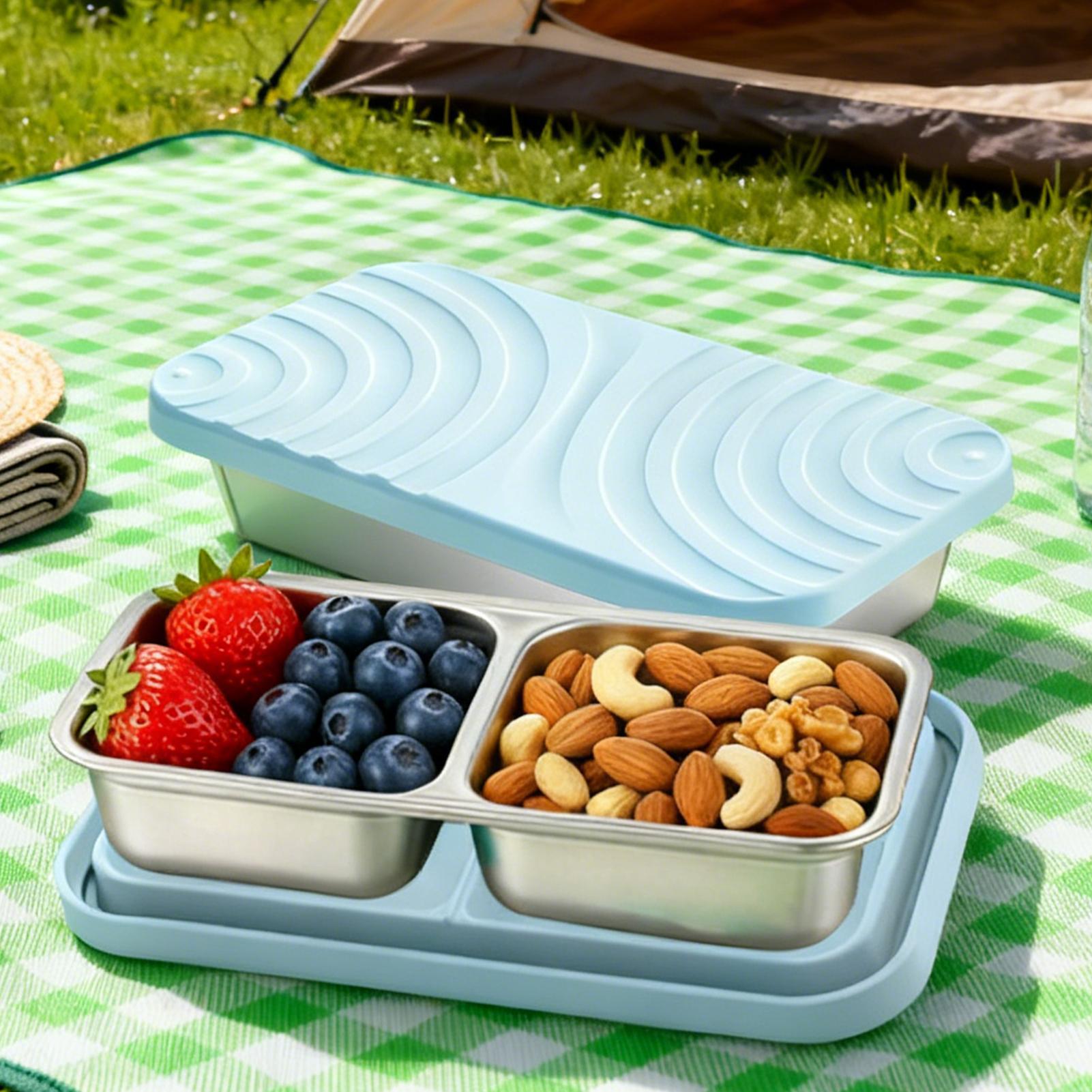 Stainless Steel Snack Containe - مراجعة Food Snacks For School وسعره