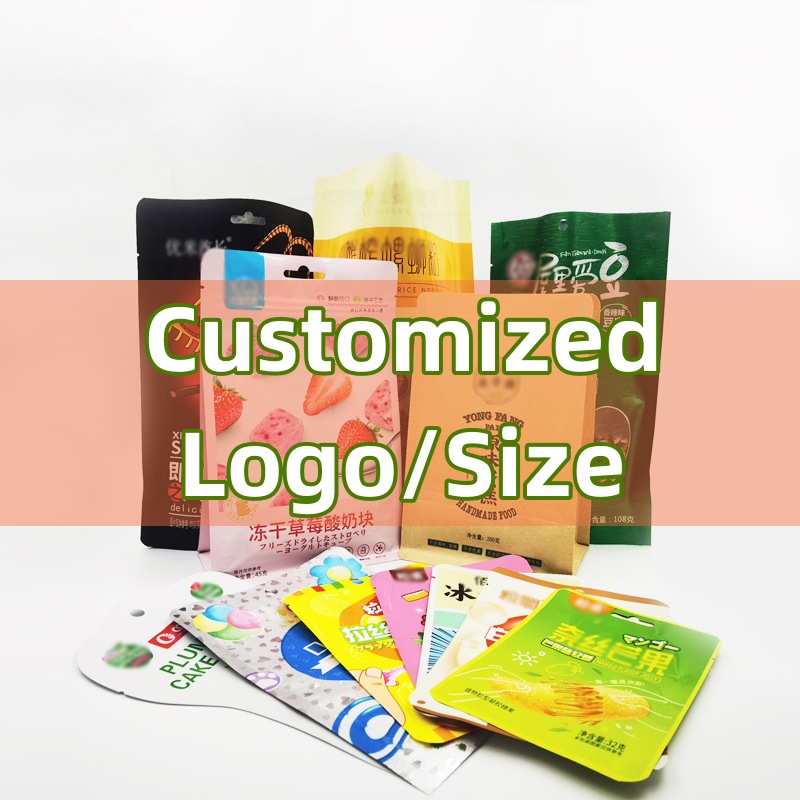 TETP Food Bag Customized Size  - مراجعة Food Snacks Logos وسعره