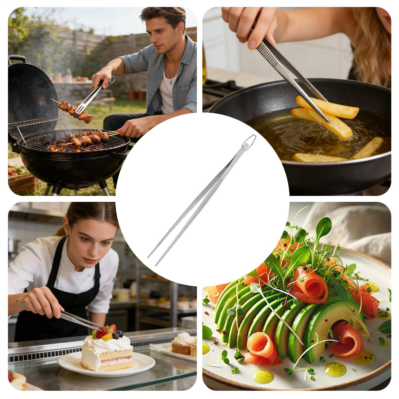 Cooking Tongs Tweezers Food To - مراجعة Food Snacks Party وسعره