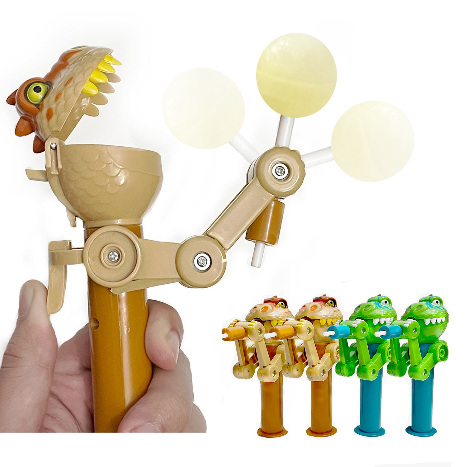 1/3/5PCS Dinosaur Lollipop Rob - مراجعة Spicy Food Snacks وسعره