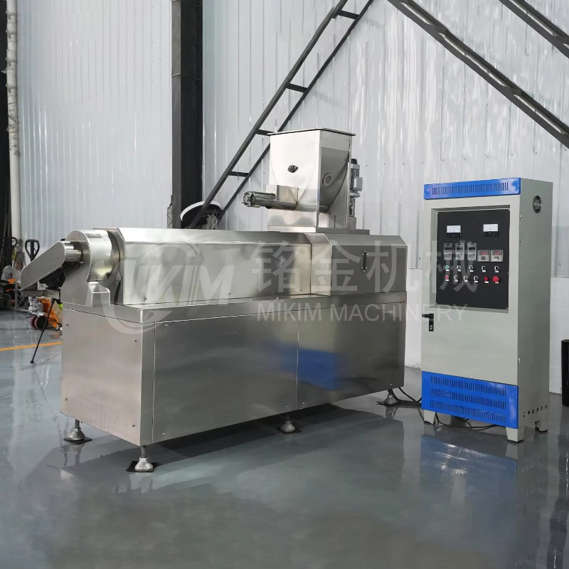 MIKIM Twin Screw Extruder Pric - مراجعة Food Snacks Making Machine وسعره