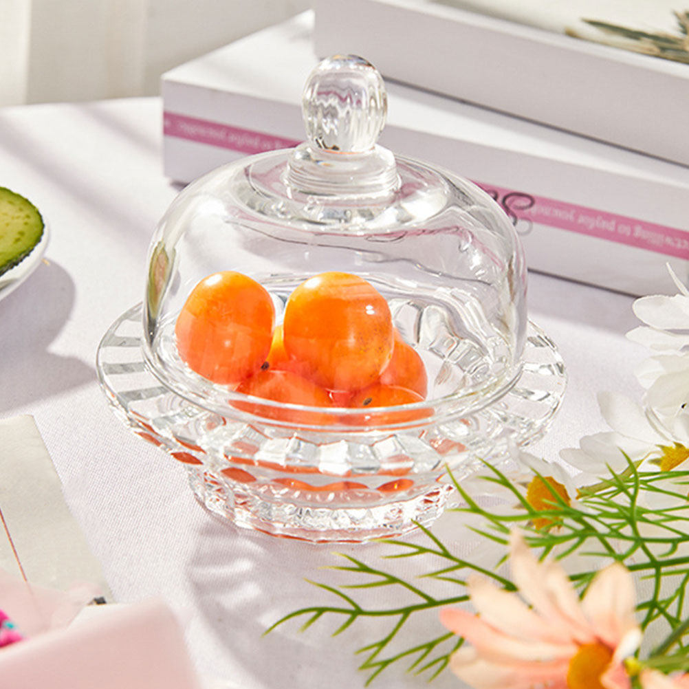 Clear Thick Glass Dessert Bowl - مراجعة Food Snacks Party وسعره