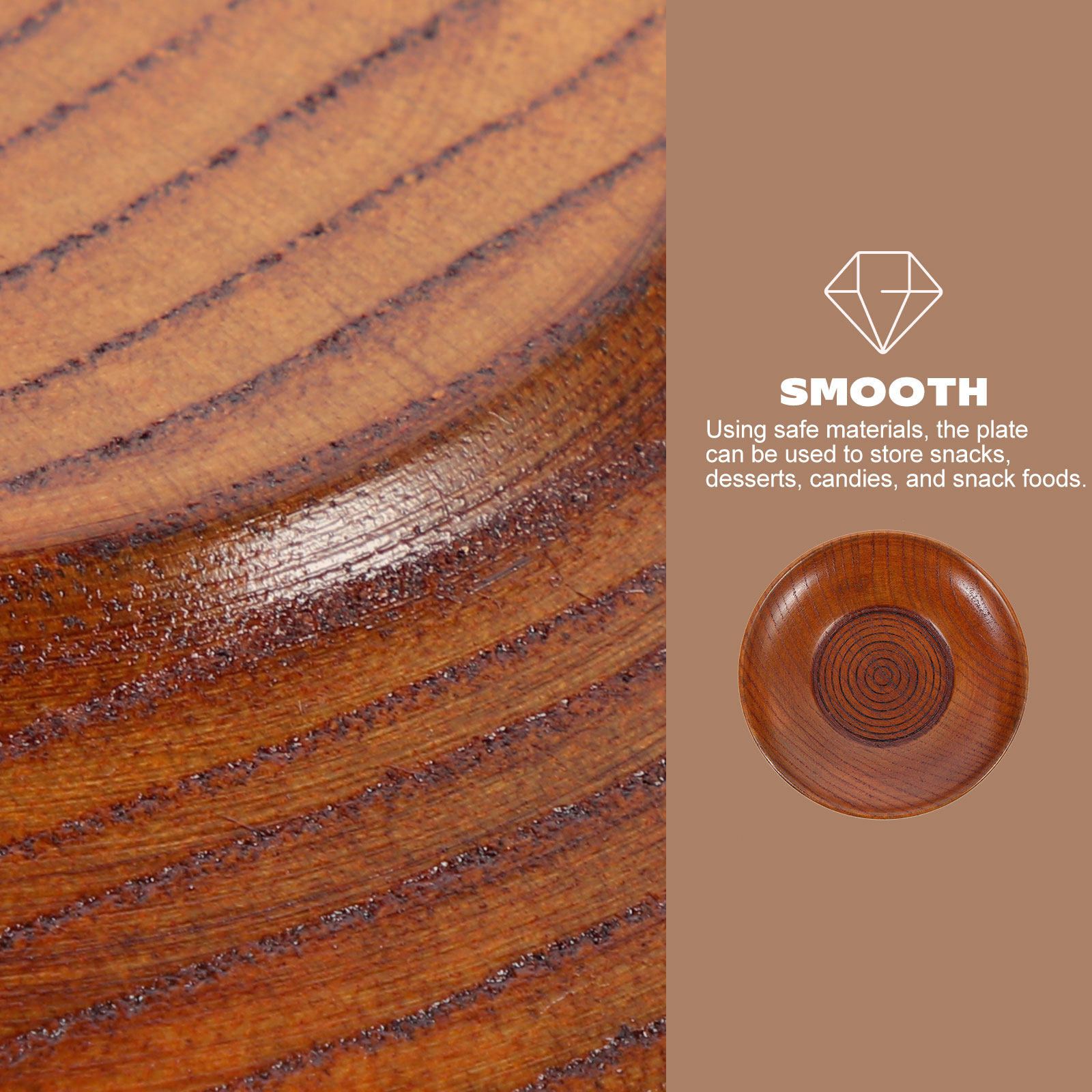 Eco Friendly Wooden Food Servi - مراجعة Food Sweet Snacks وسعره
