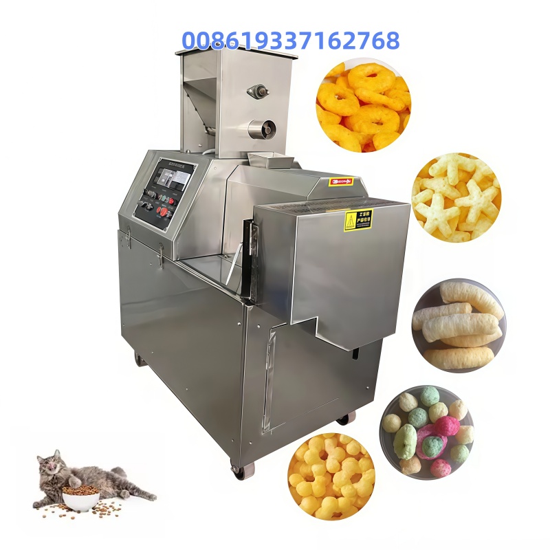 Stainless Food Grade Automatic - مراجعة Food Snacks Making Machine وسعره