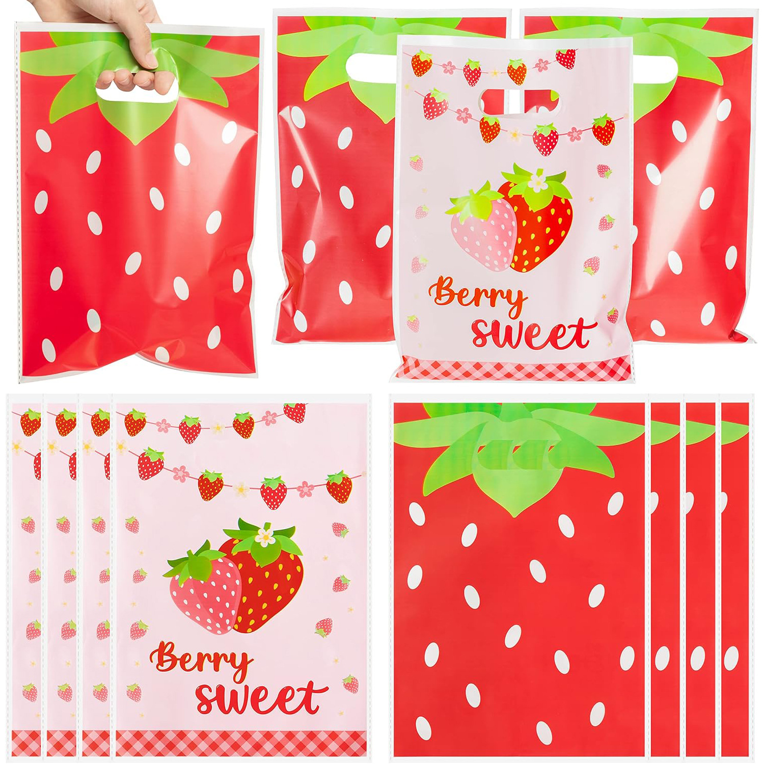 50Pcs Sweet Fruit Strawberry T - مراجعة Spicy Food Snacks وسعره