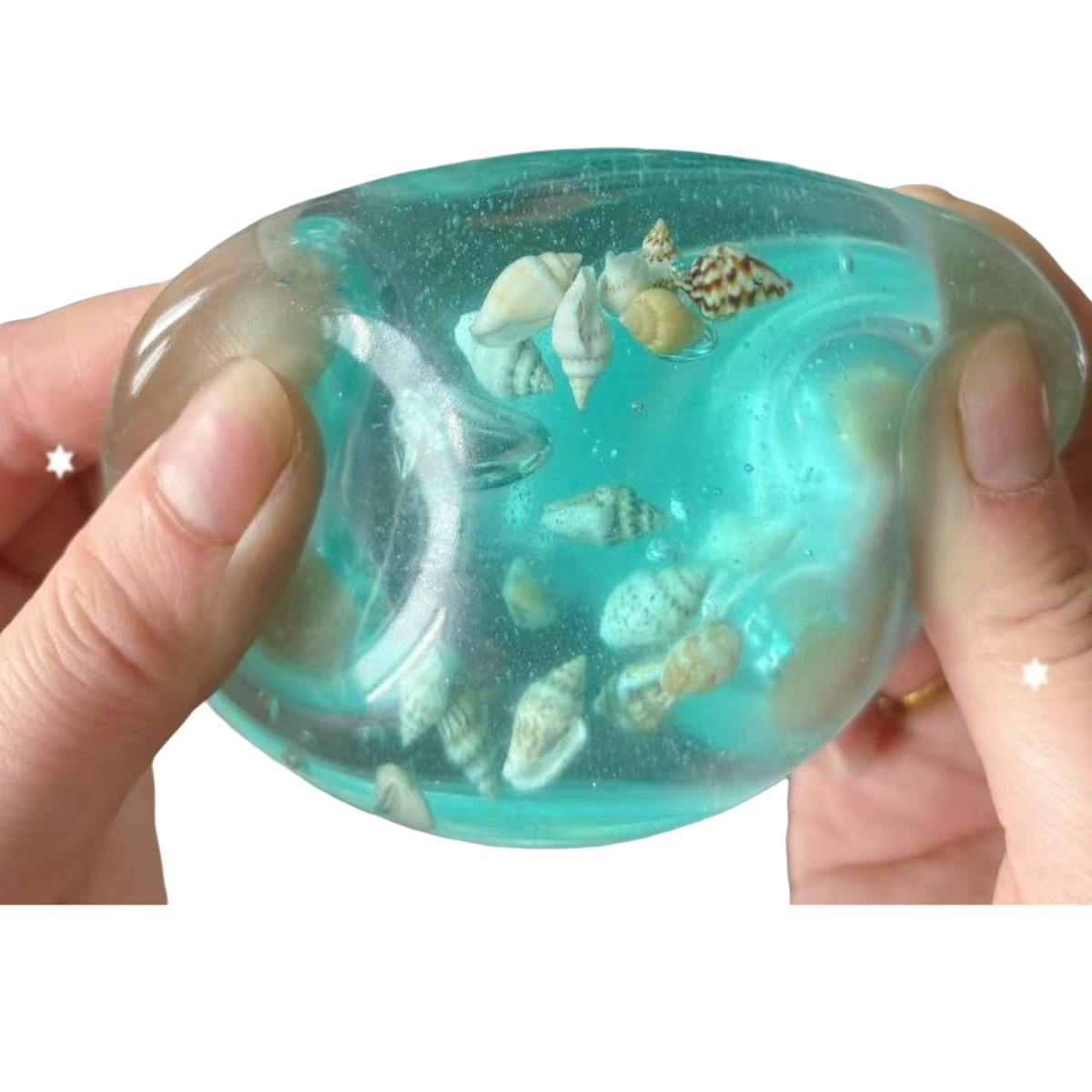 Blue Maltose Sea Squishy Fidge - مراجعة Spicy Food Snacks وسعره