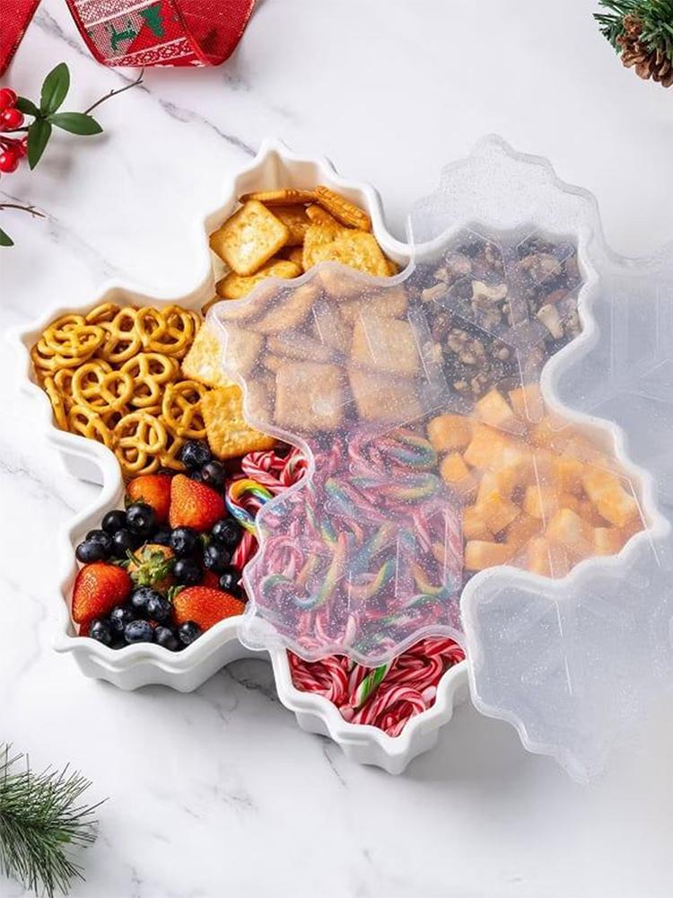 Snack Tray Portable Food Organ - مراجعة Food Snacks Party وسعره
