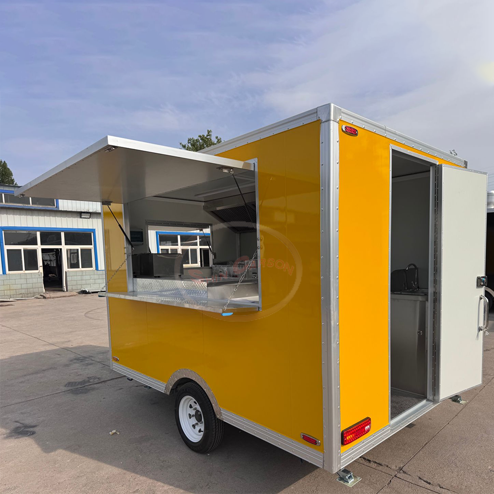Concession Fast Food Trailer I - مراجعة Street Food Snacks وسعره