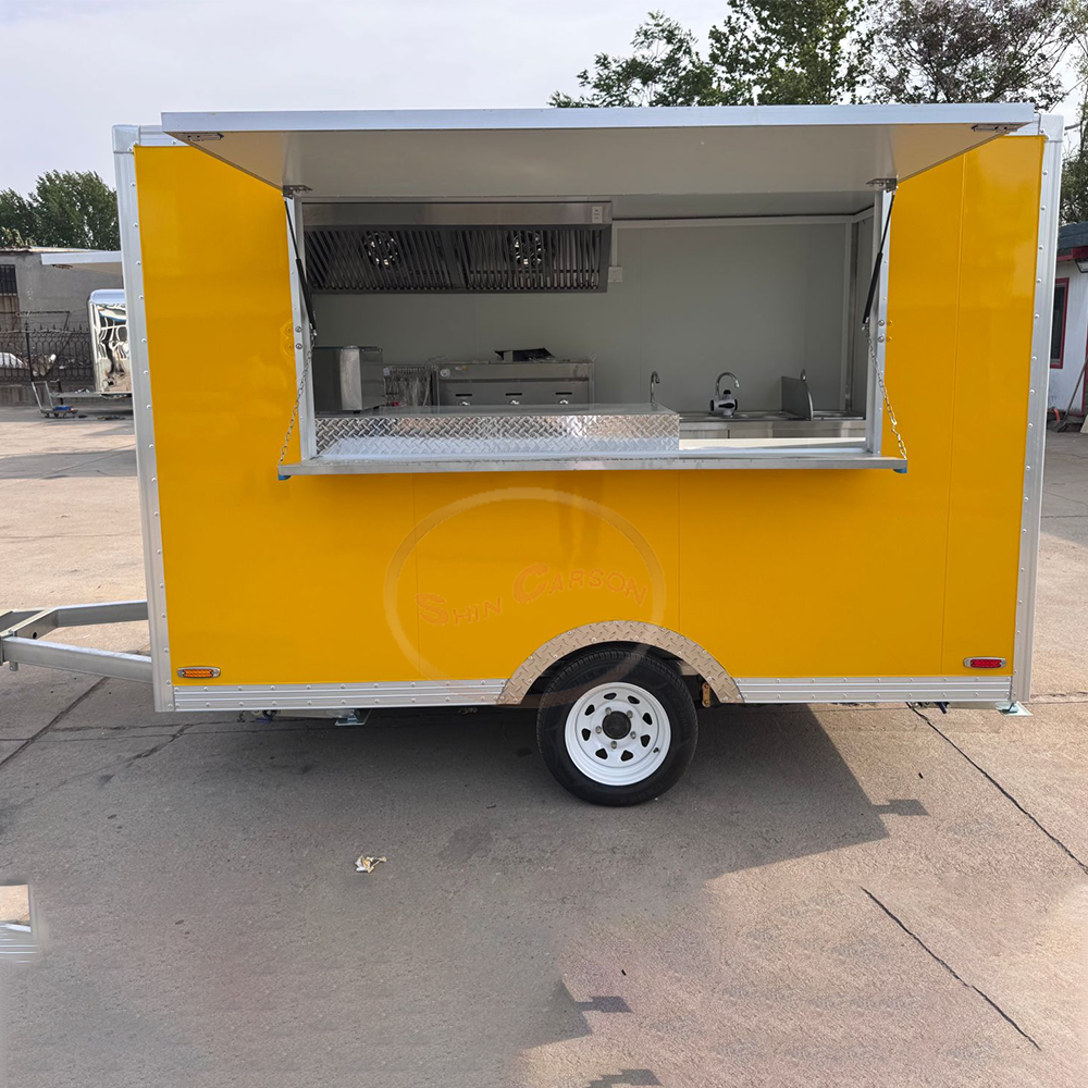 Concession Fast Food Trailer I - مراجعة Street Food Snacks وسعره