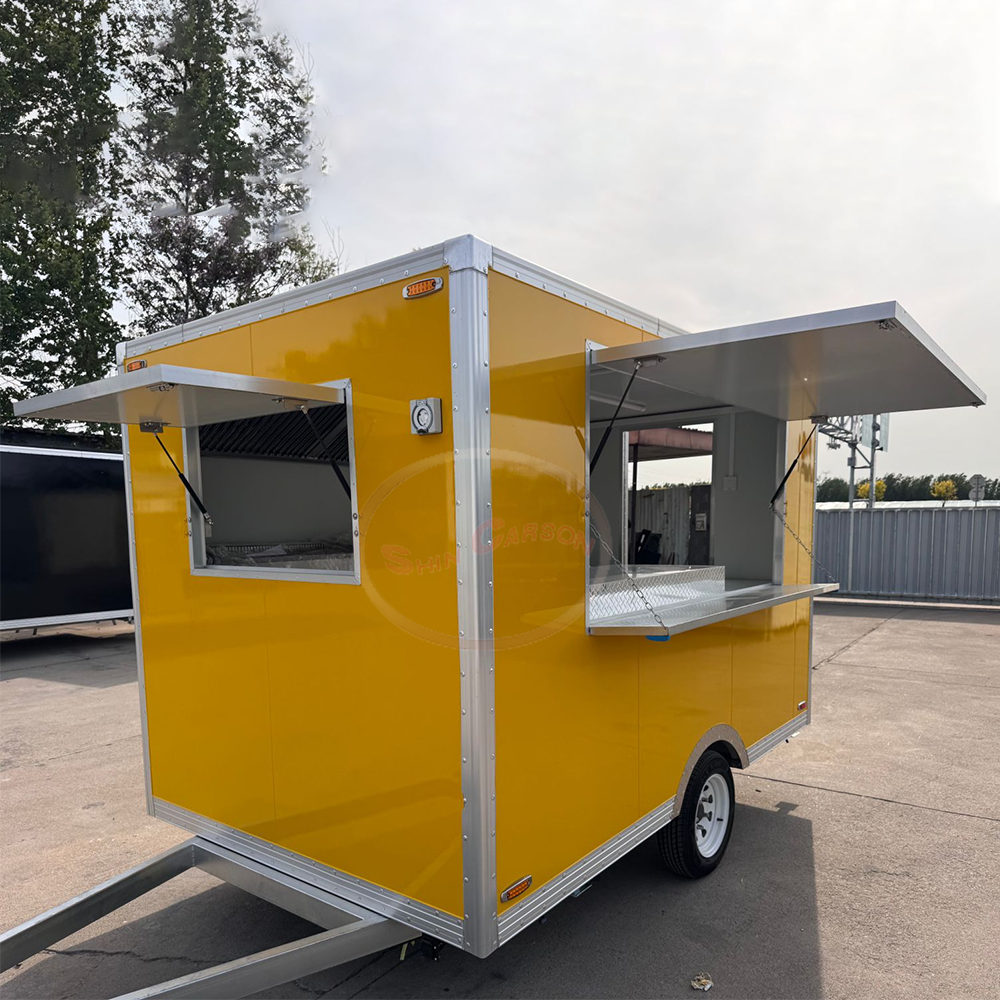 Concession Fast Food Trailer I - مراجعة Street Food Snacks وسعره