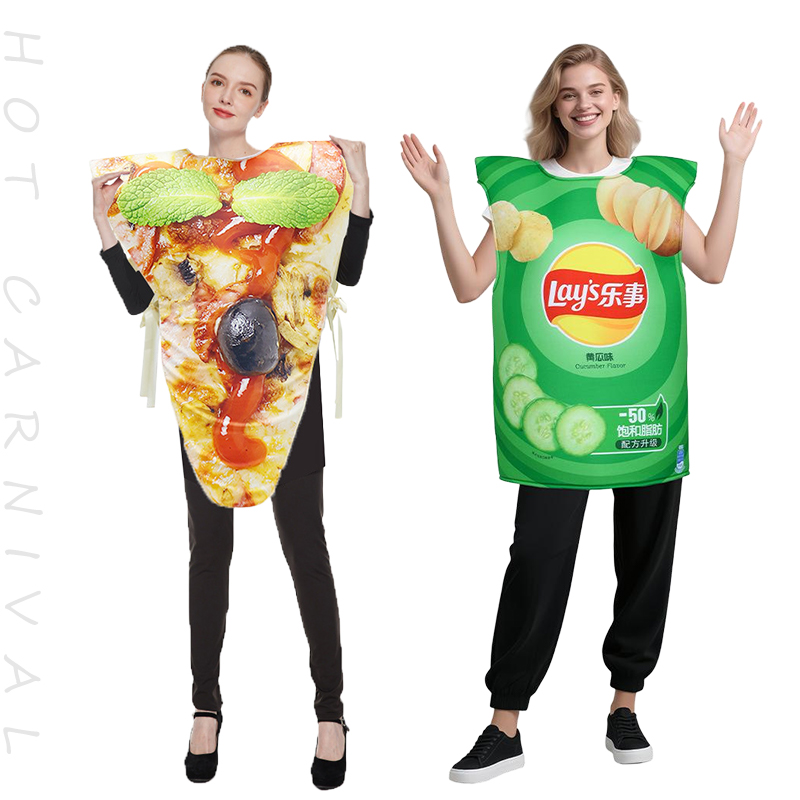 Funny Fancy Food Sponge Suit H - مراجعة Food Snacks Party وسعره