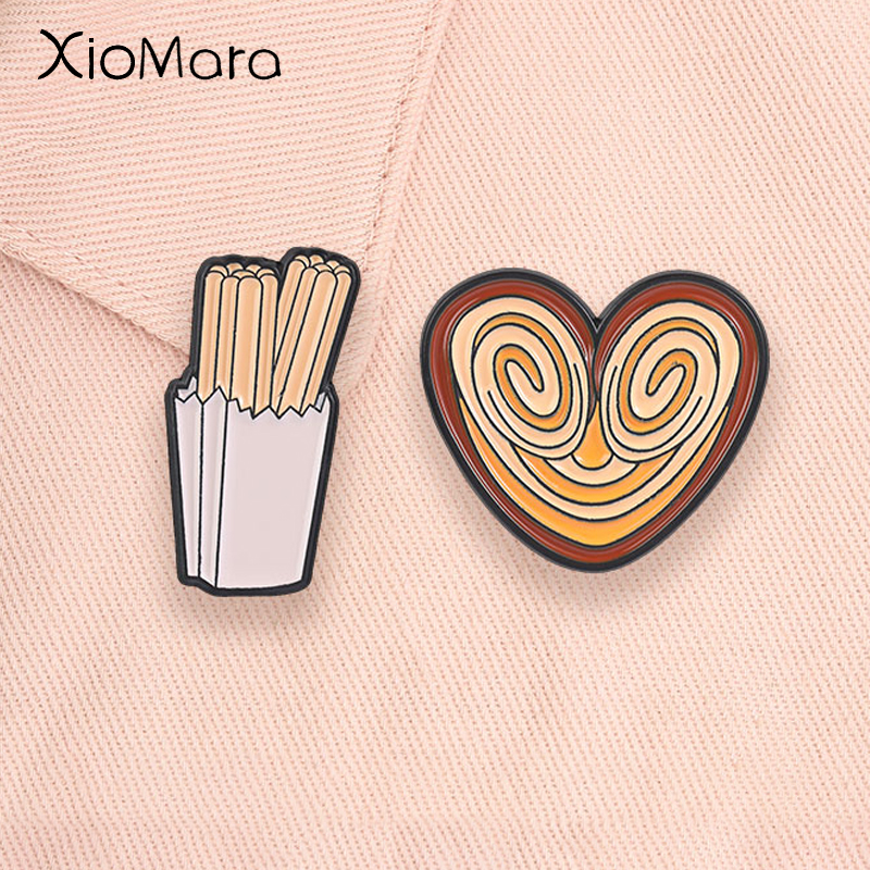 Spanish Food Enamel Pins Delic - مراجعة Food Sweet Snacks وسعره