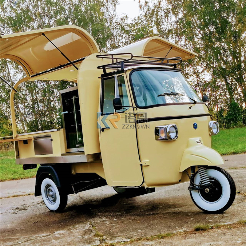 OEM Electric Tricycle Cart Fas - مراجعة Street Food Snacks وسعره