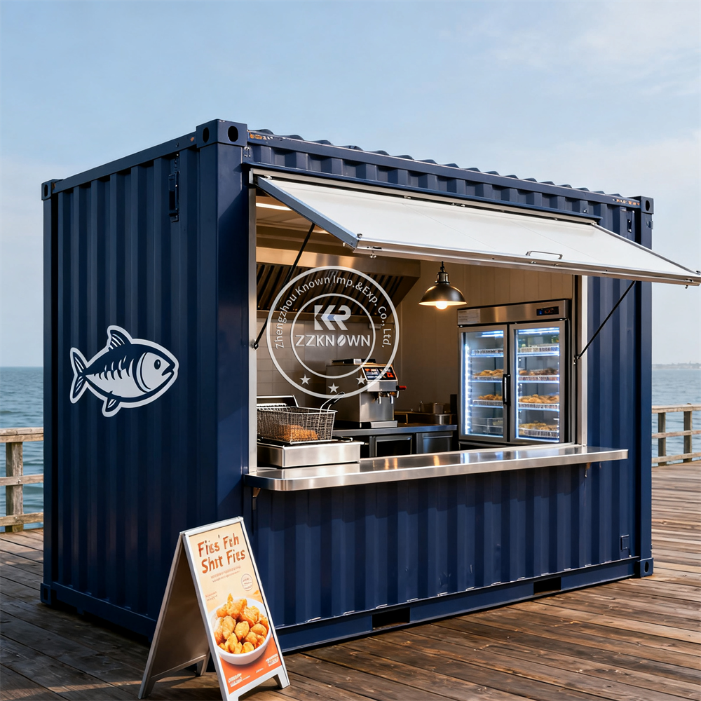 Prefabricated Street Bubble Te - مراجعة Street Food Snacks وسعره
