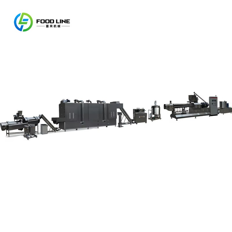 Customized Double Screw Extrud - مراجعة Food Snacks Making Machine وسعره