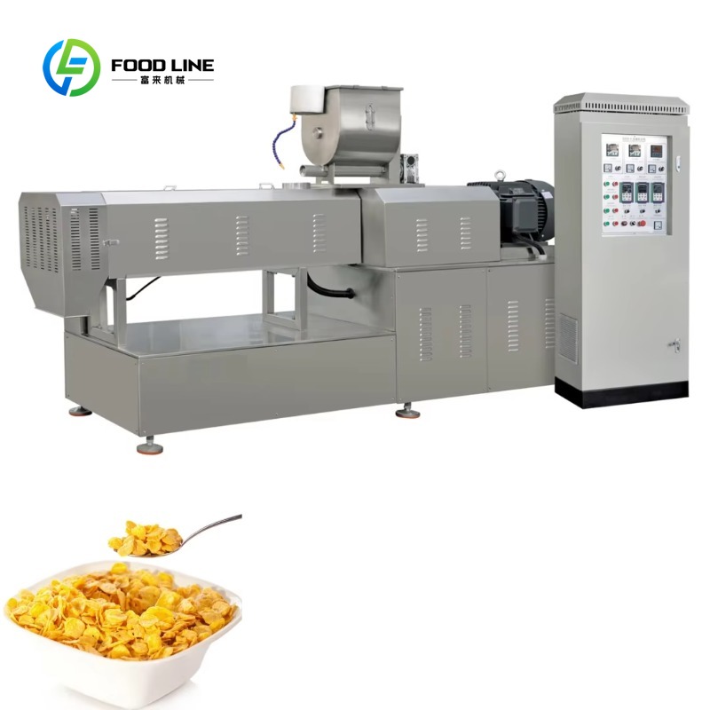 Customized Twin Screw Extruder - مراجعة Food Snacks Making Machine وسعره