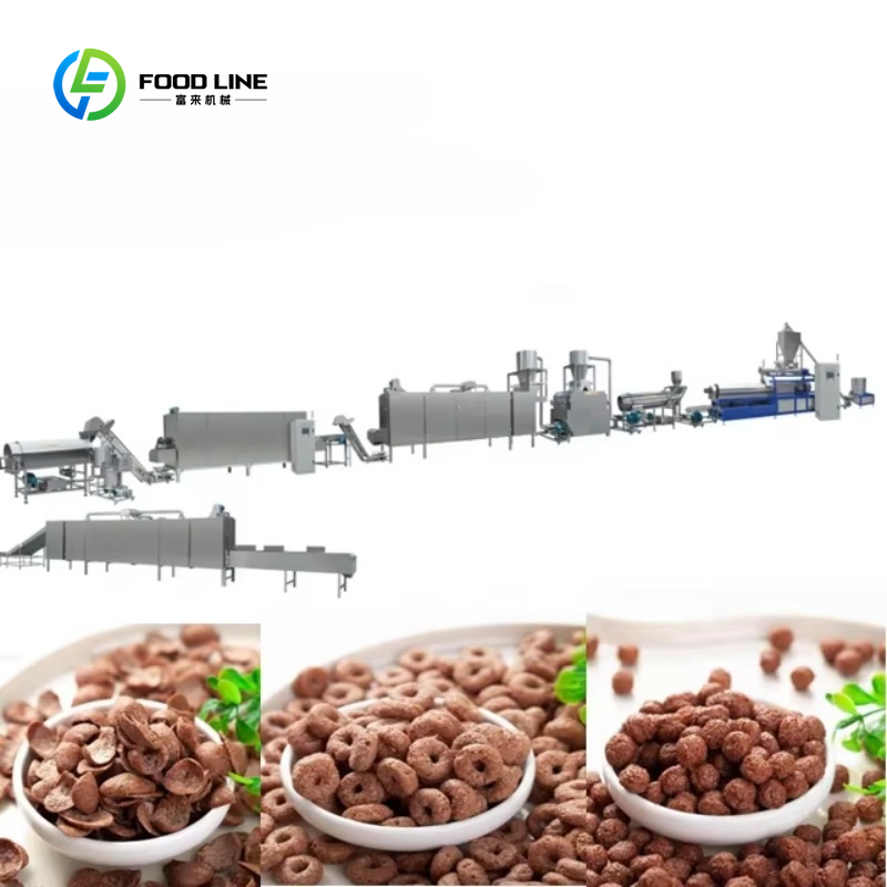 Customized Twin Screw Extruder - مراجعة Food Snacks Making Machine وسعره