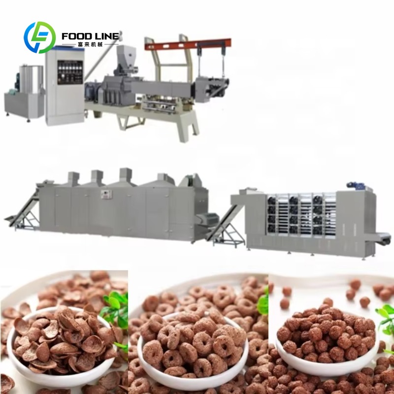 Customized Twin Screw Extruder - مراجعة Food Snacks Making Machine وسعره