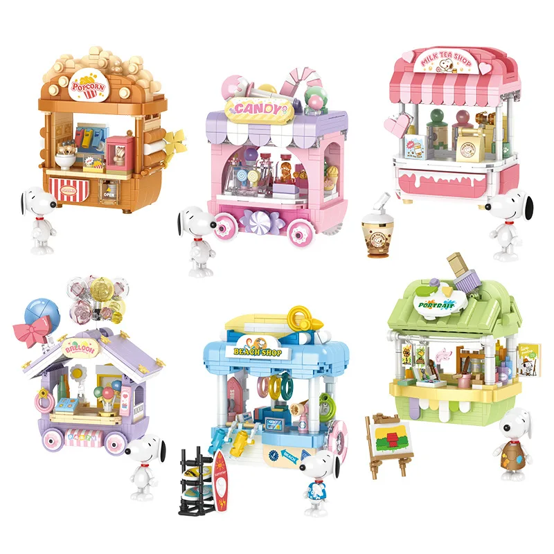 Snoopy Store Building Blocks S - مراجعة Spicy Food Snacks وسعره