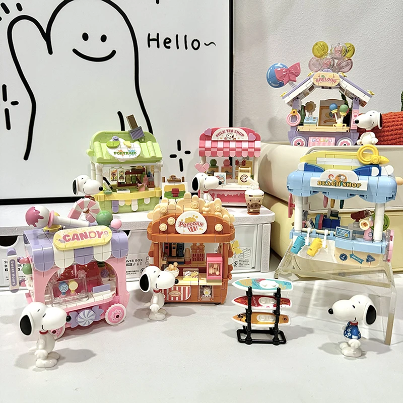 Snoopy Store Building Blocks S - مراجعة Spicy Food Snacks وسعره