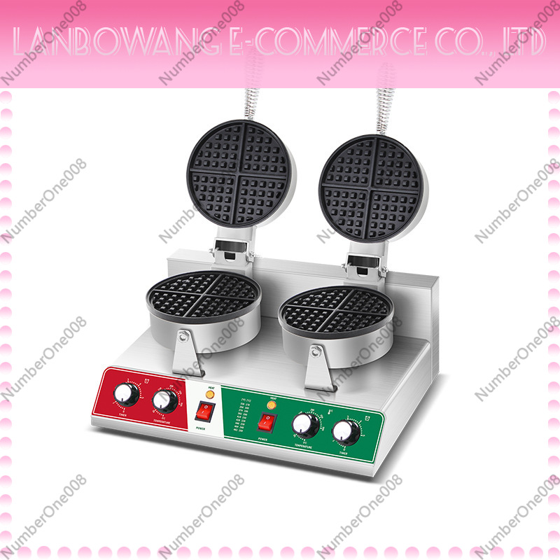 Rotating Waffle Maker Griddle  - مراجعة Street Food Snacks وسعره