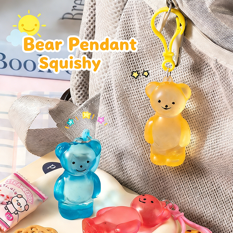 Bear Mochi Squishy Jelly Candy - مراجعة Spicy Food Snacks وسعره