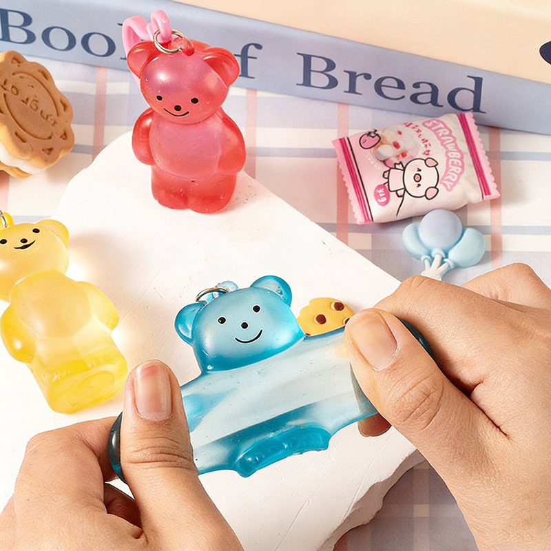 Bear Mochi Squishy Jelly Candy - مراجعة Spicy Food Snacks وسعره