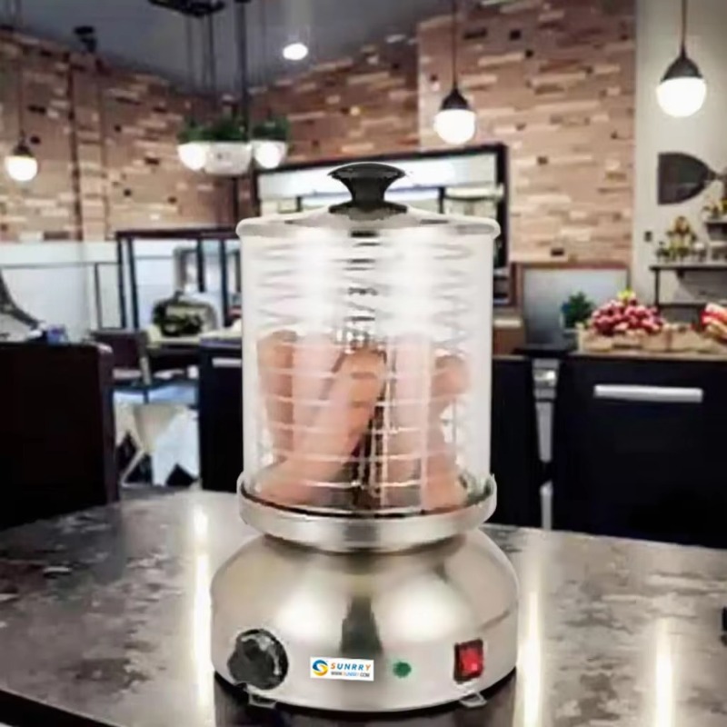 Commercial Automatic Hot Dog M - مراجعة Food Snacks Making Machine وسعره