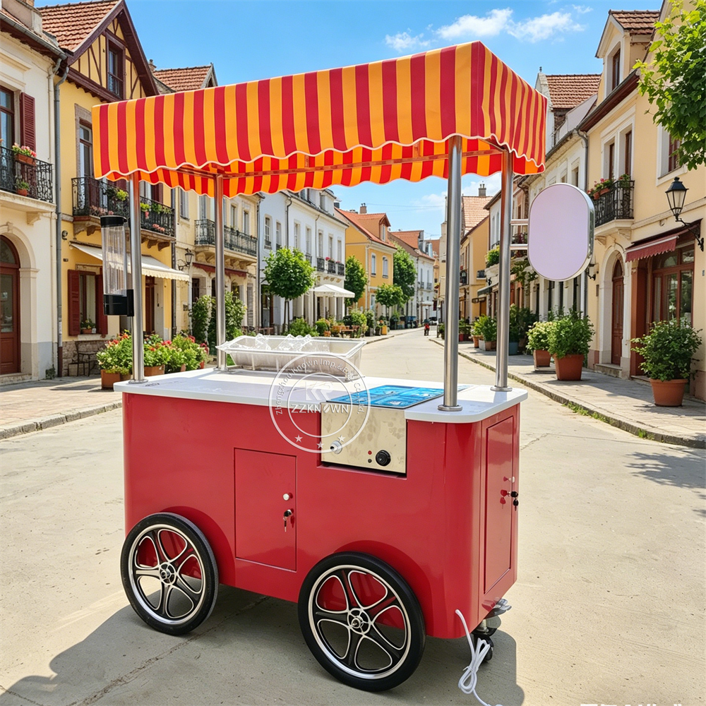 Mobile Food Cart Outdoor Urban - مراجعة Food Snacks Logos وسعره