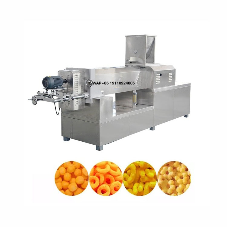 Puffed Corn Rice Snacks Food E - مراجعة Food Snacks Making Machine وسعره