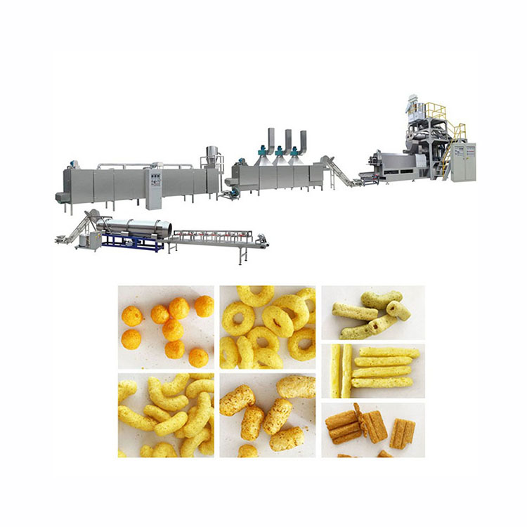 Puffed Corn Rice Snacks Food E - مراجعة Food Snacks Making Machine وسعره
