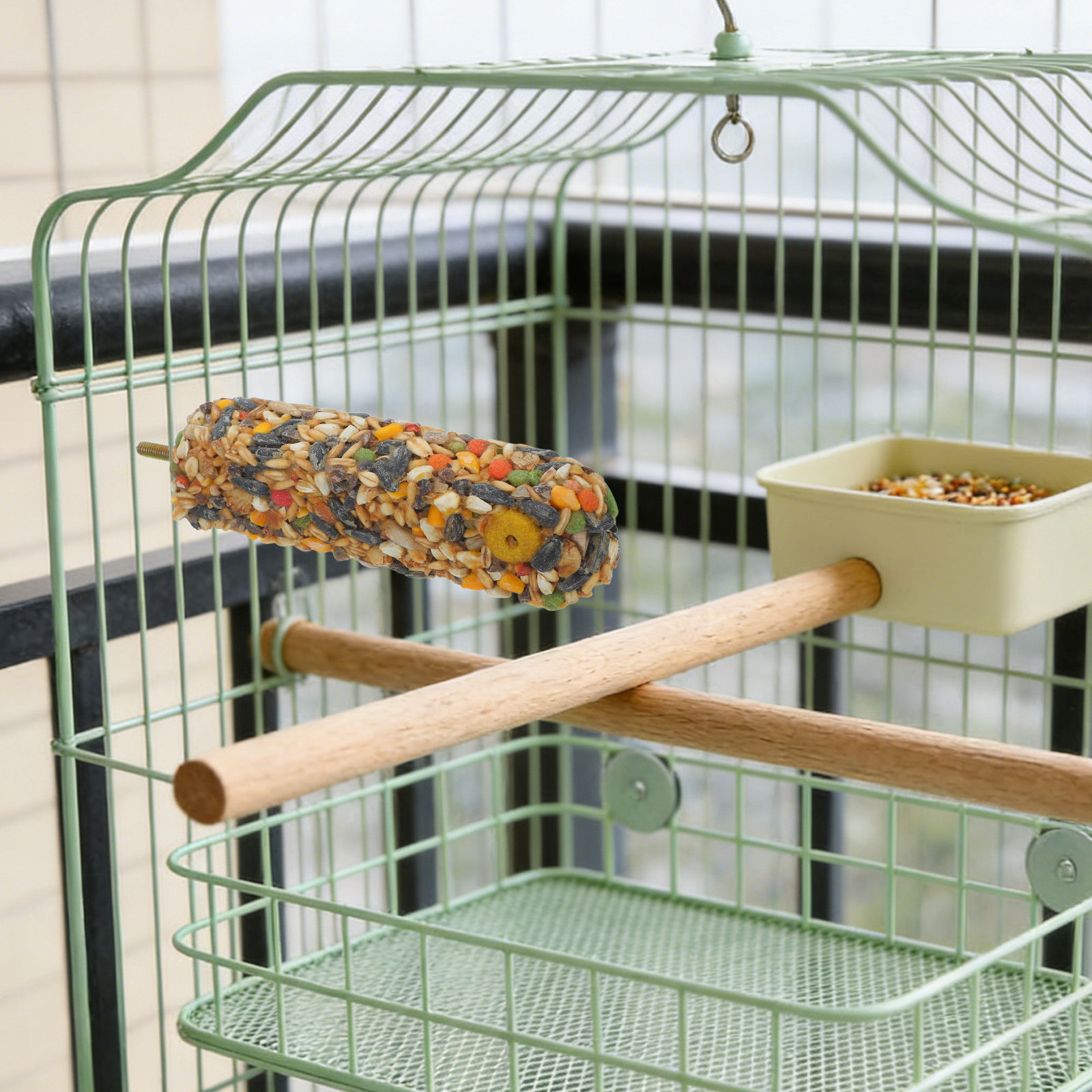 Natural Bird Perch Snack Bar C - مراجعة Mixed Seed Snack وسعره