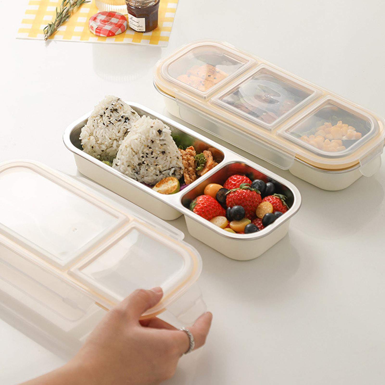 Stainless Steel Snack Box Spil - مراجعة Food Snacks For School وسعره