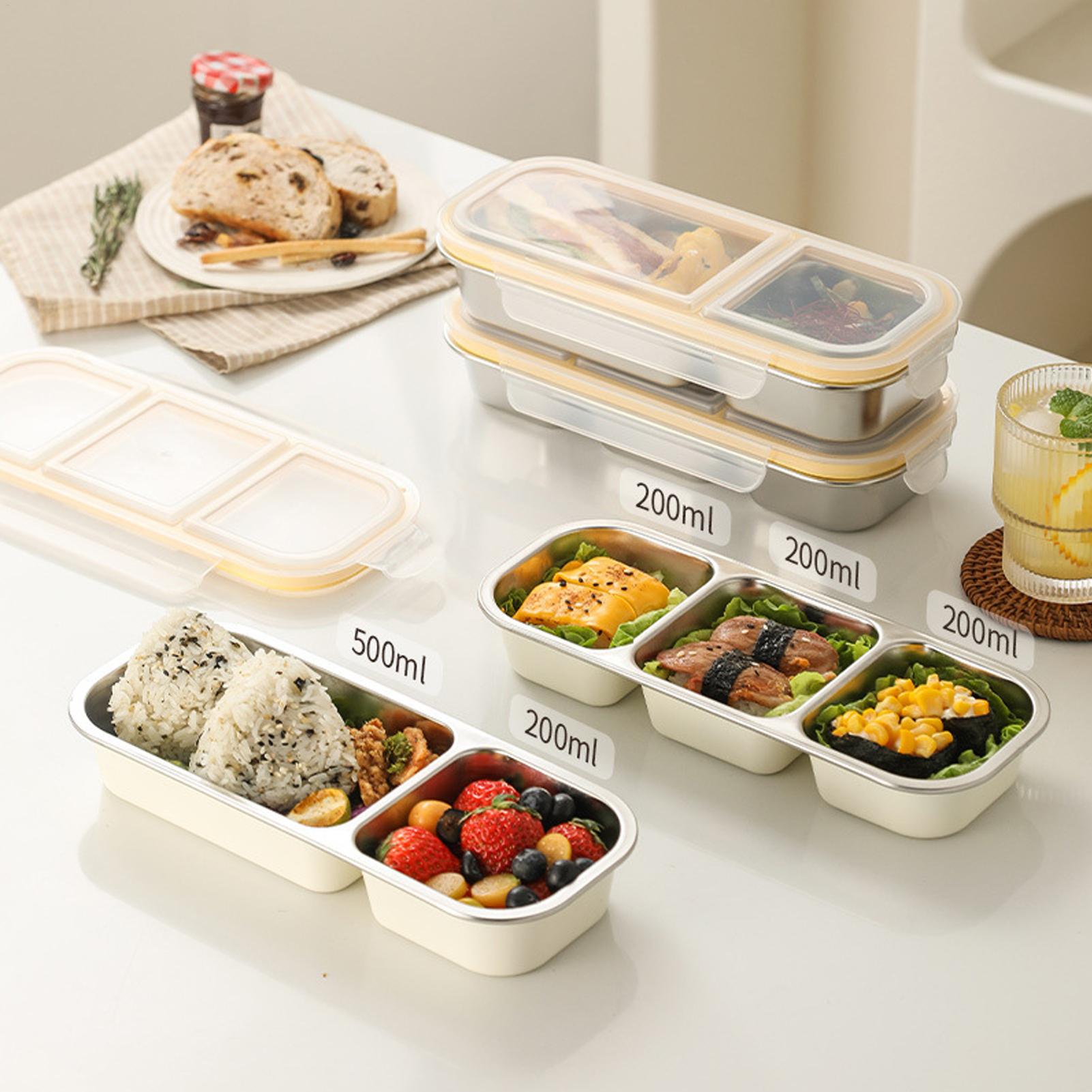Stainless Steel Snack Box Spil - مراجعة Food Snacks For School وسعره