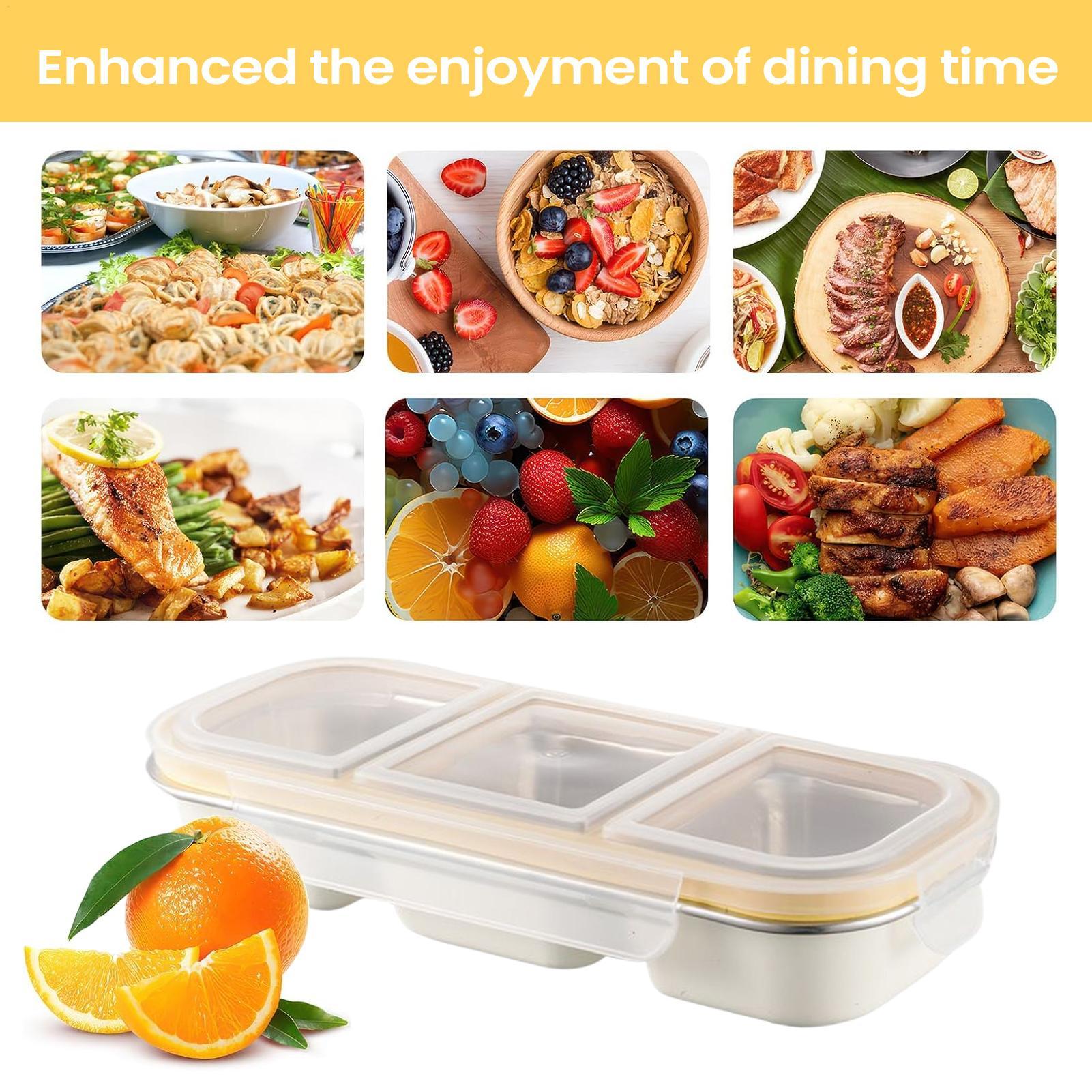 Stainless Steel Snack Box Spil - مراجعة Food Snacks For School وسعره