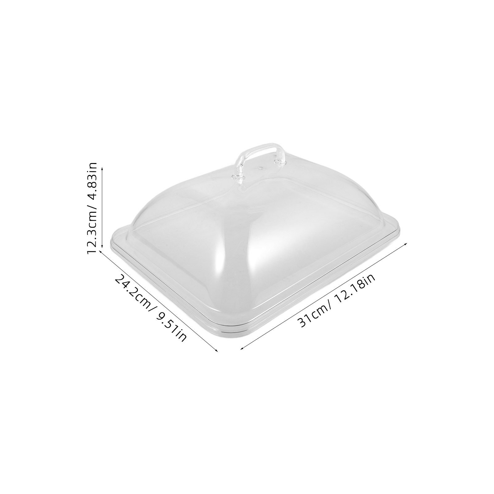 Clear Acrylic Cake Dome Cover  - مراجعة Food Snacks Party وسعره