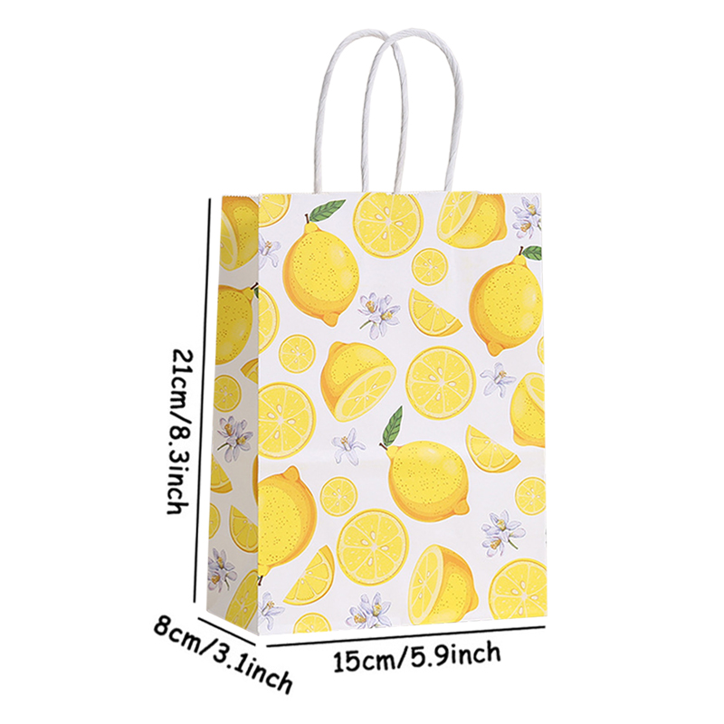 6pcs Tropical Summer Hello Lem - مراجعة Food Snacks Party وسعره