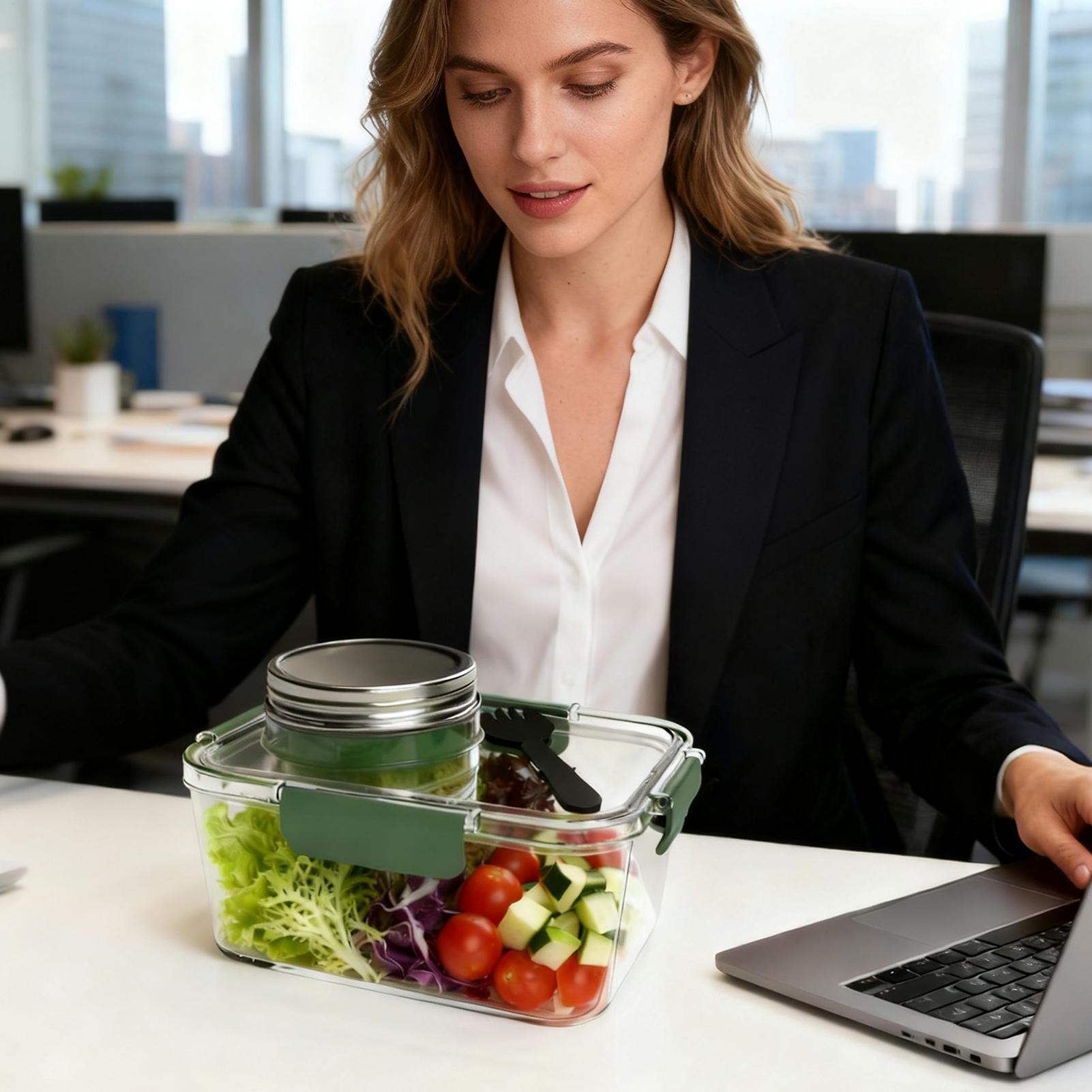 Salad Container 2.5 Oz Food St - مراجعة Food Snacks For School وسعره