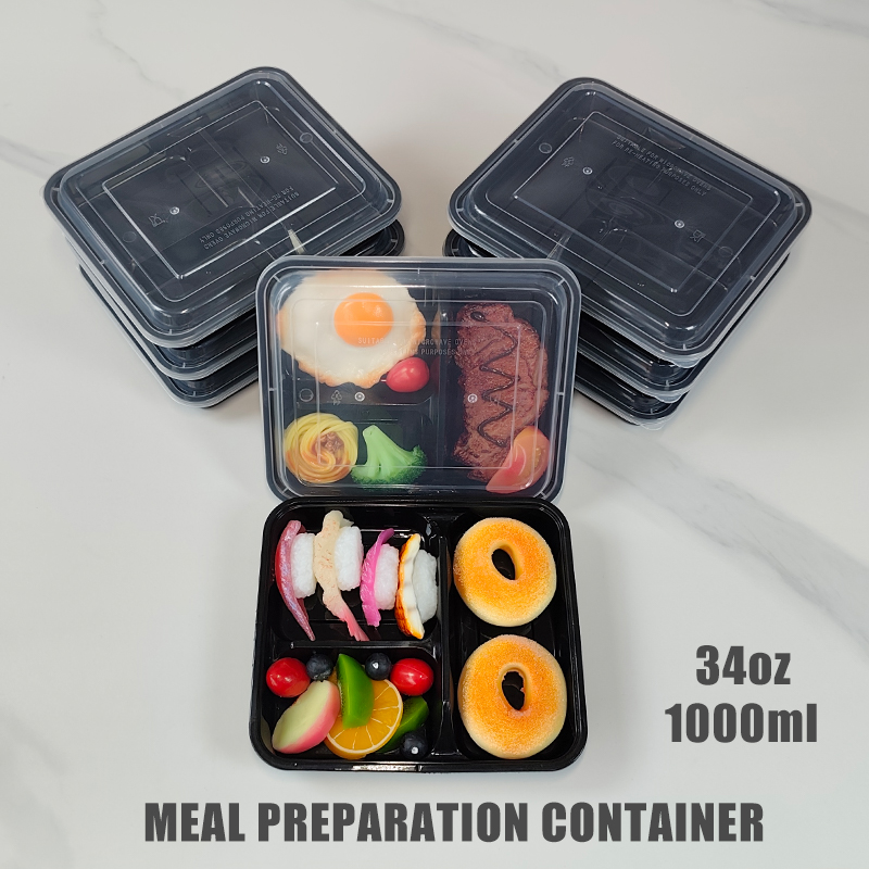 3-Compartment 34 Oz/1000 Ml, 1 - مراجعة Food Snacks For School وسعره
