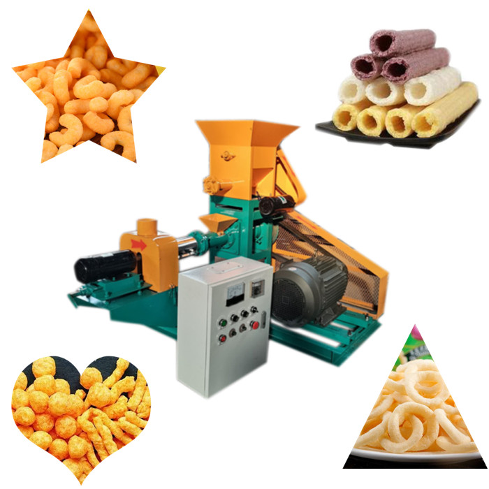 10 Shapes Set Puff Corn Snack  - مراجعة Food Snacks Making Machine وسعره